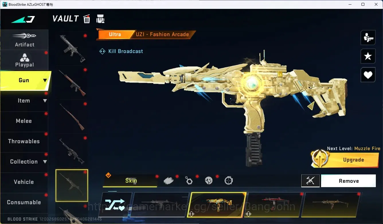 Blood Strike Accounts ASIA|Ultra Melee Scythe-LunaSlash|1 Evo Gun|4 Coll image 16