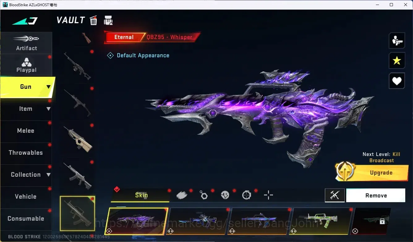 Blood Strike Accounts ASIA|Ultra Melee Scythe-LunaSlash|1 Evo Gun|4 Coll image 17