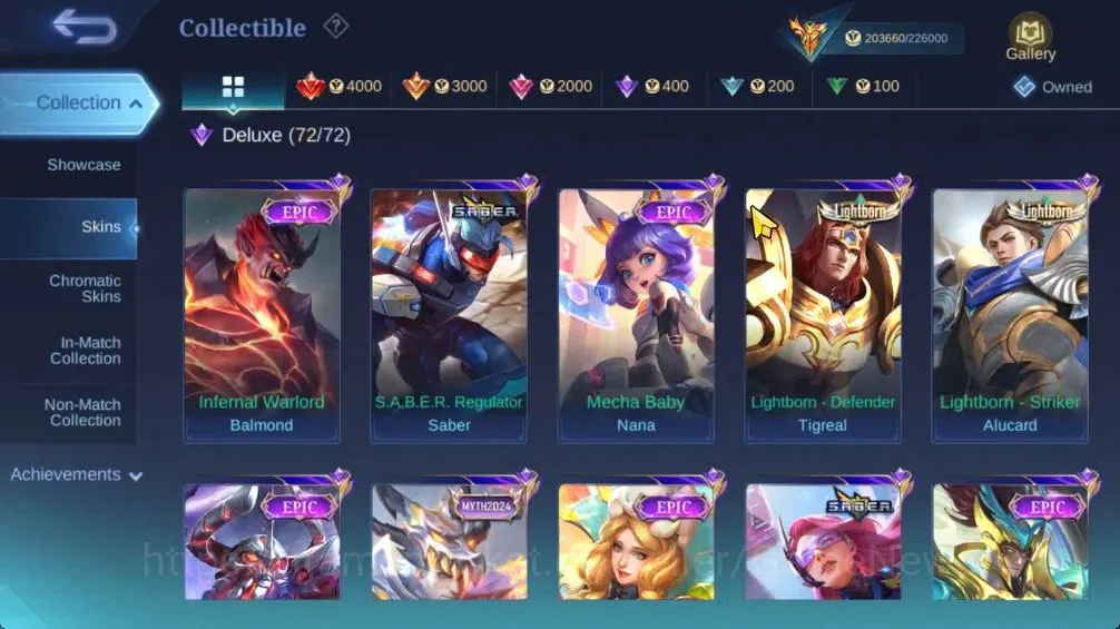 Mobile Legends: Bang Bang Accounts Hero 132|Skin 593|High Immo 126|Legend[Granger,Sab image 13