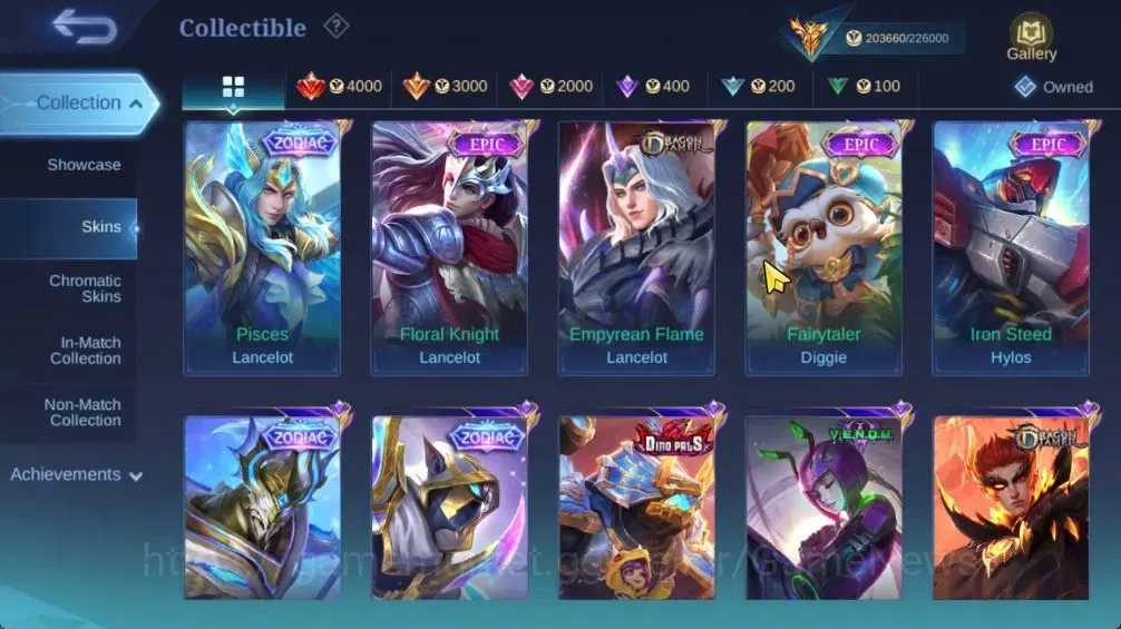 Mobile Legends: Bang Bang Accounts Hero 132|Skin 593|High Immo 126|Legend[Granger,Sab image 19