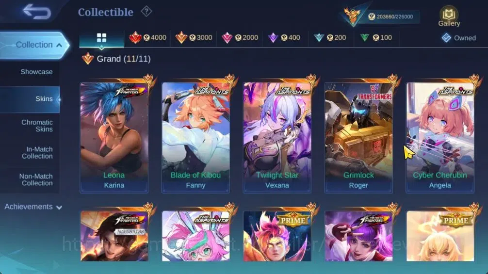 Mobile Legends: Bang Bang Accounts Hero 132|Skin 593|High Immo 126|Legend[Granger,Sab image 7