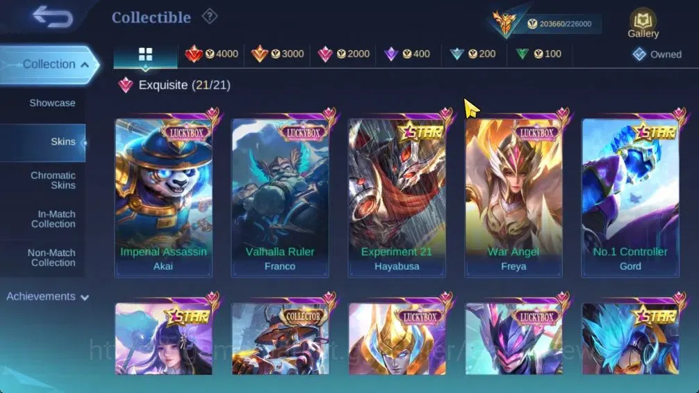 Mobile Legends: Bang Bang Accounts Hero 132|Skin 593|High Immo 126|Legend[Granger,Sab image 9
