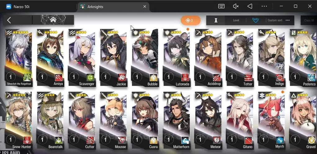 Arknights Accounts Lv 1 | Fresh Starter | 1 Limited | SilverAsh the R image 4