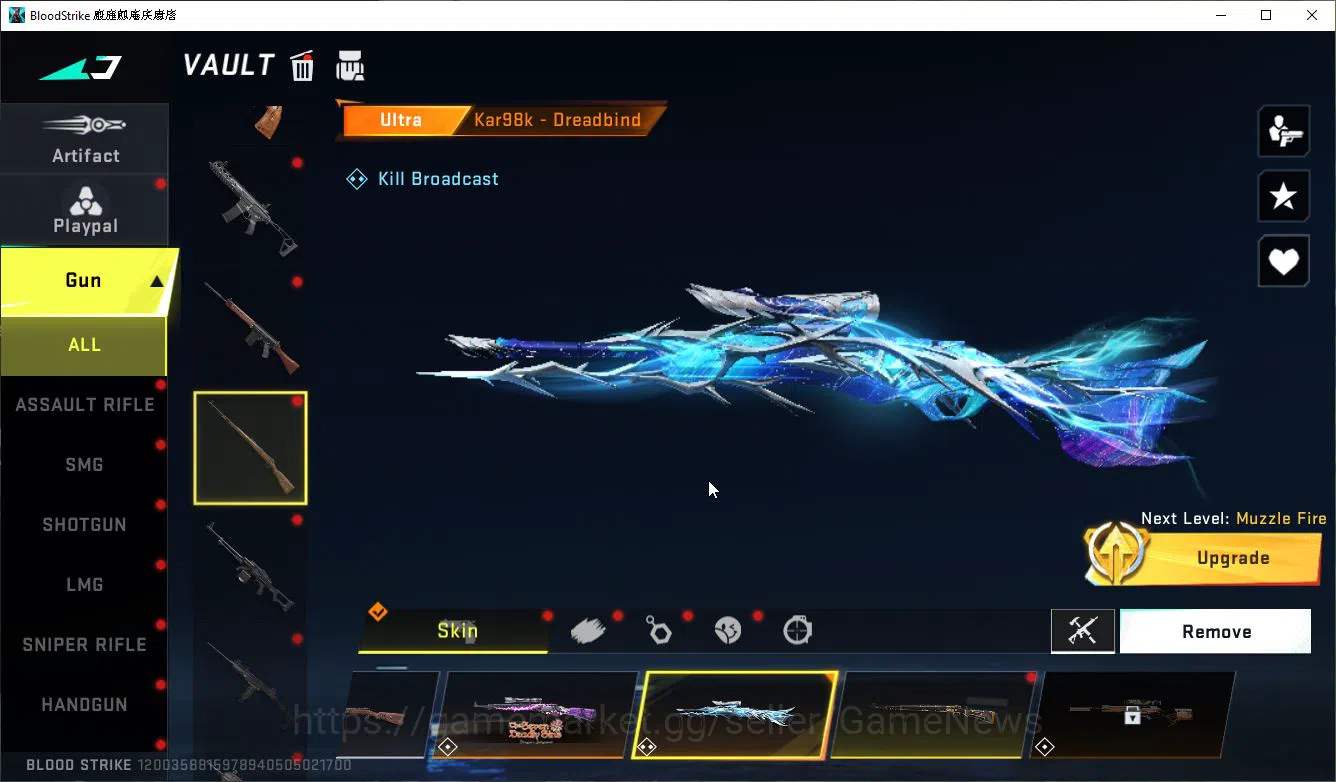 Blood Strike Accounts ASIA|ETERNAL[Emma-Luxie,M4A1,P90,Lv3 UZI]+MELE BFK image 16