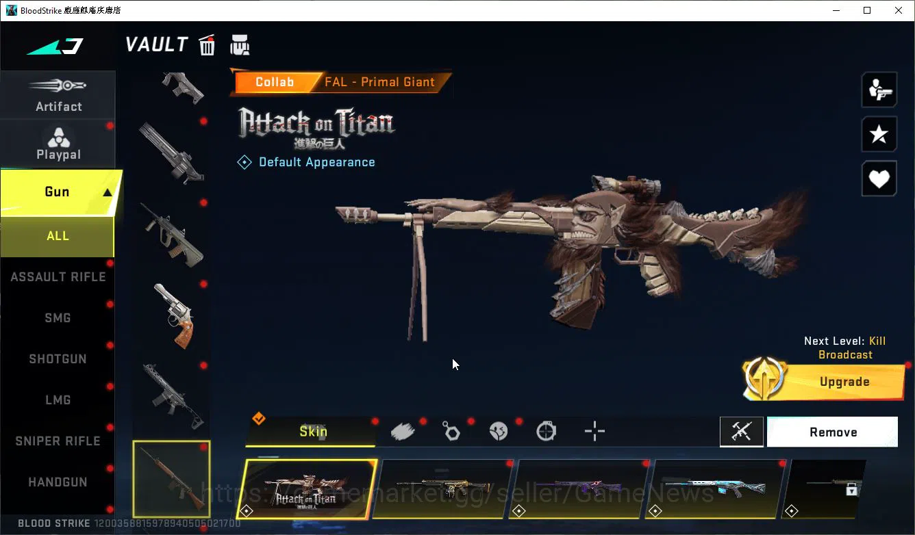 Blood Strike Accounts ASIA|ETERNAL[Emma-Luxie,M4A1,P90,Lv3 UZI]+MELE BFK image 17