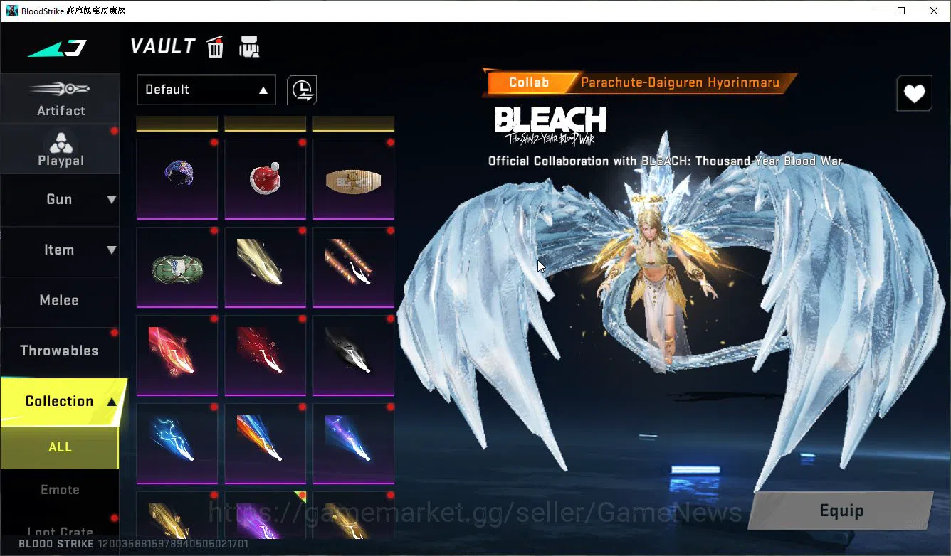 Blood Strike Accounts ASIA|ETERNAL[Emma-Luxie,M4A1,P90,Lv3 UZI]+MELE BFK image 6