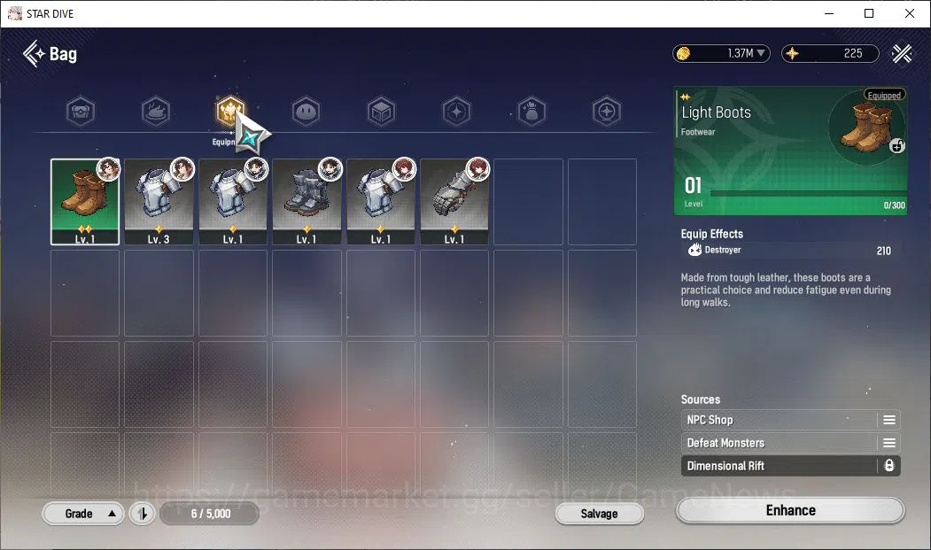 Mongil:Star Dive Accounts Global | Fresh Starter AL 3 | 1 SSR Meta - Gabi |  image 6