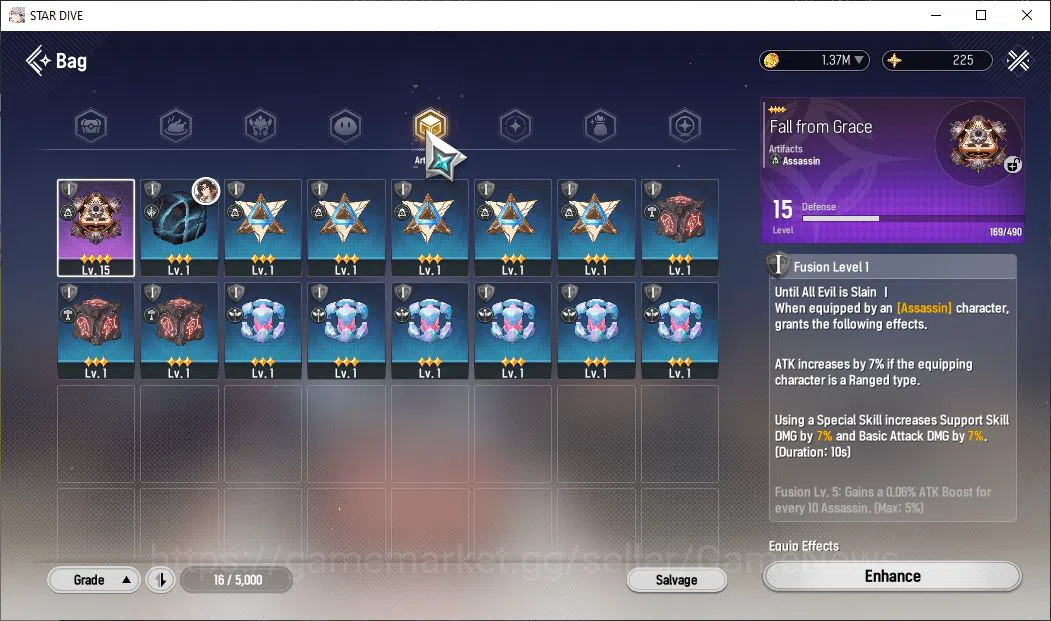Mongil:Star Dive Accounts Global | Fresh Starter AL 3 | 1 SSR Meta - Gabi |  image 8