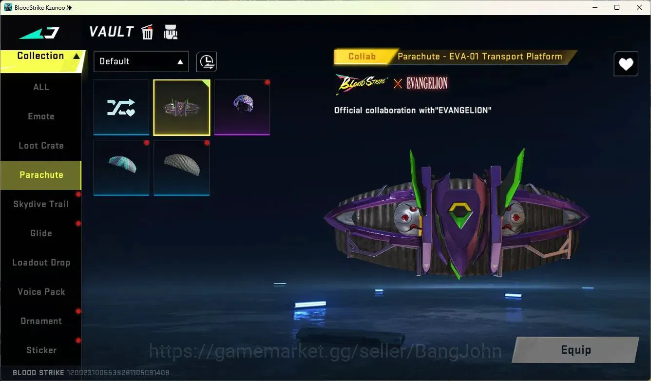 Blood Strike Accounts ASIA | 4 Collab Skins | 2 Limited Skins | 10 Legen image 10
