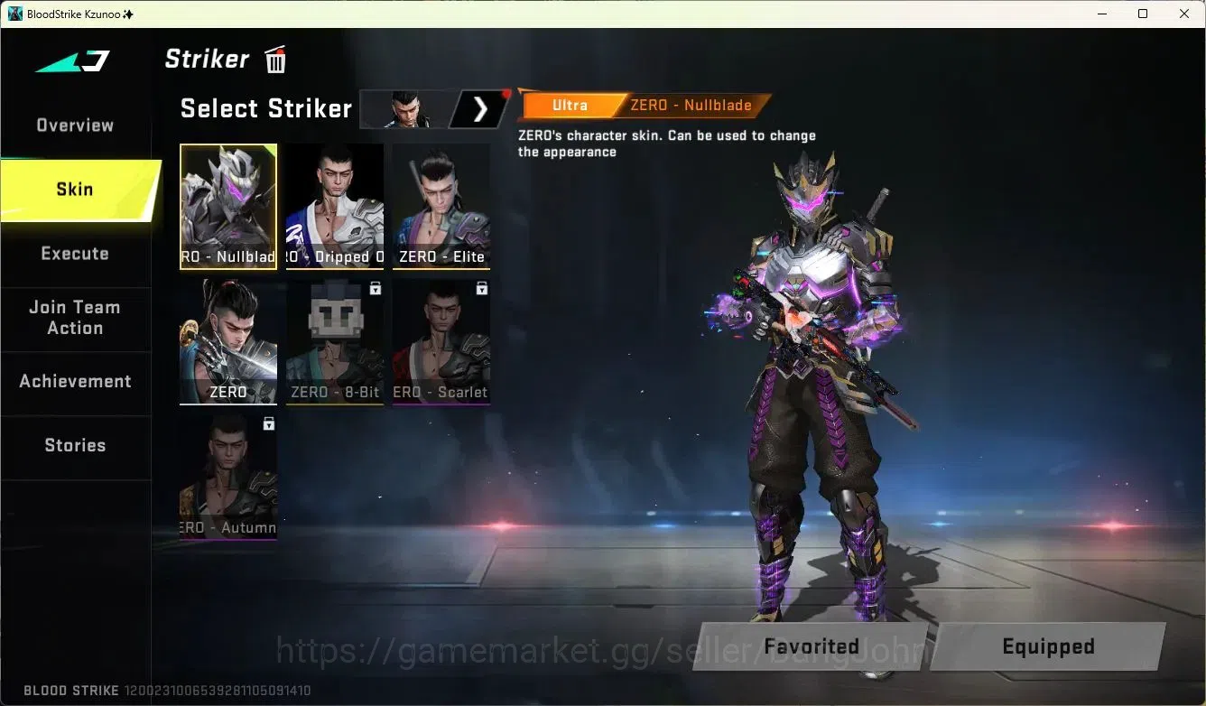 Blood Strike Accounts ASIA | 4 Collab Skins | 2 Limited Skins | 10 Legen image 3