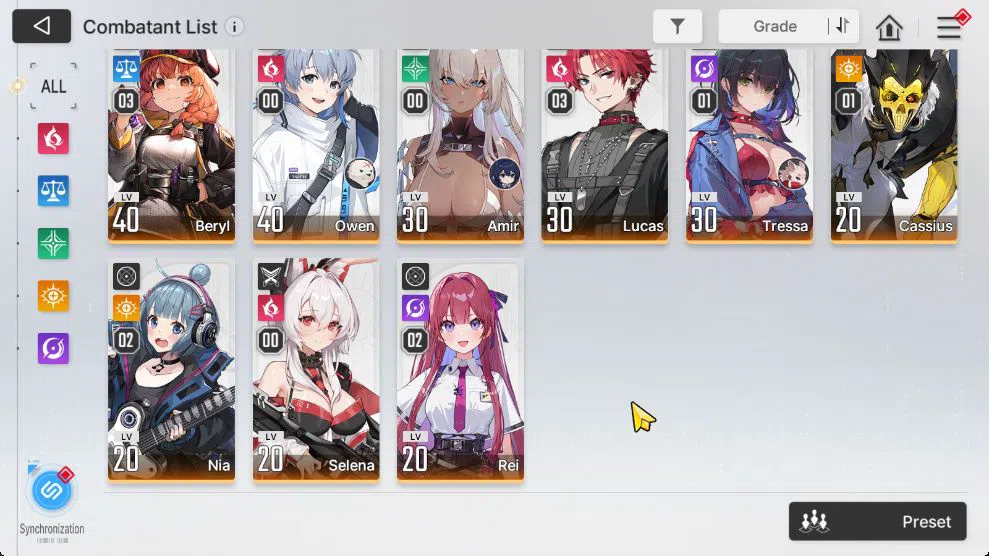 Chaos Zero Nightmare Accounts GLOBAL Lv42| 5 SSR [DianaM1,Veronica,Chizuru,Hugo, image 4