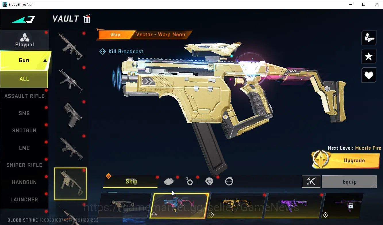 Blood Strike Accounts Asia|Collab EVA(Katya-Eva02,MCX-Eva00,Scar-Eva08)| image 13