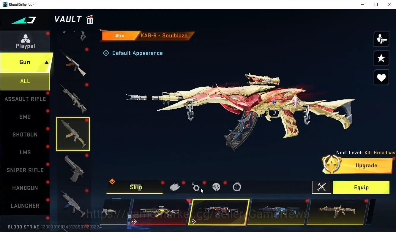 Blood Strike Accounts Asia|Collab EVA(Katya-Eva02,MCX-Eva00,Scar-Eva08)| image 14