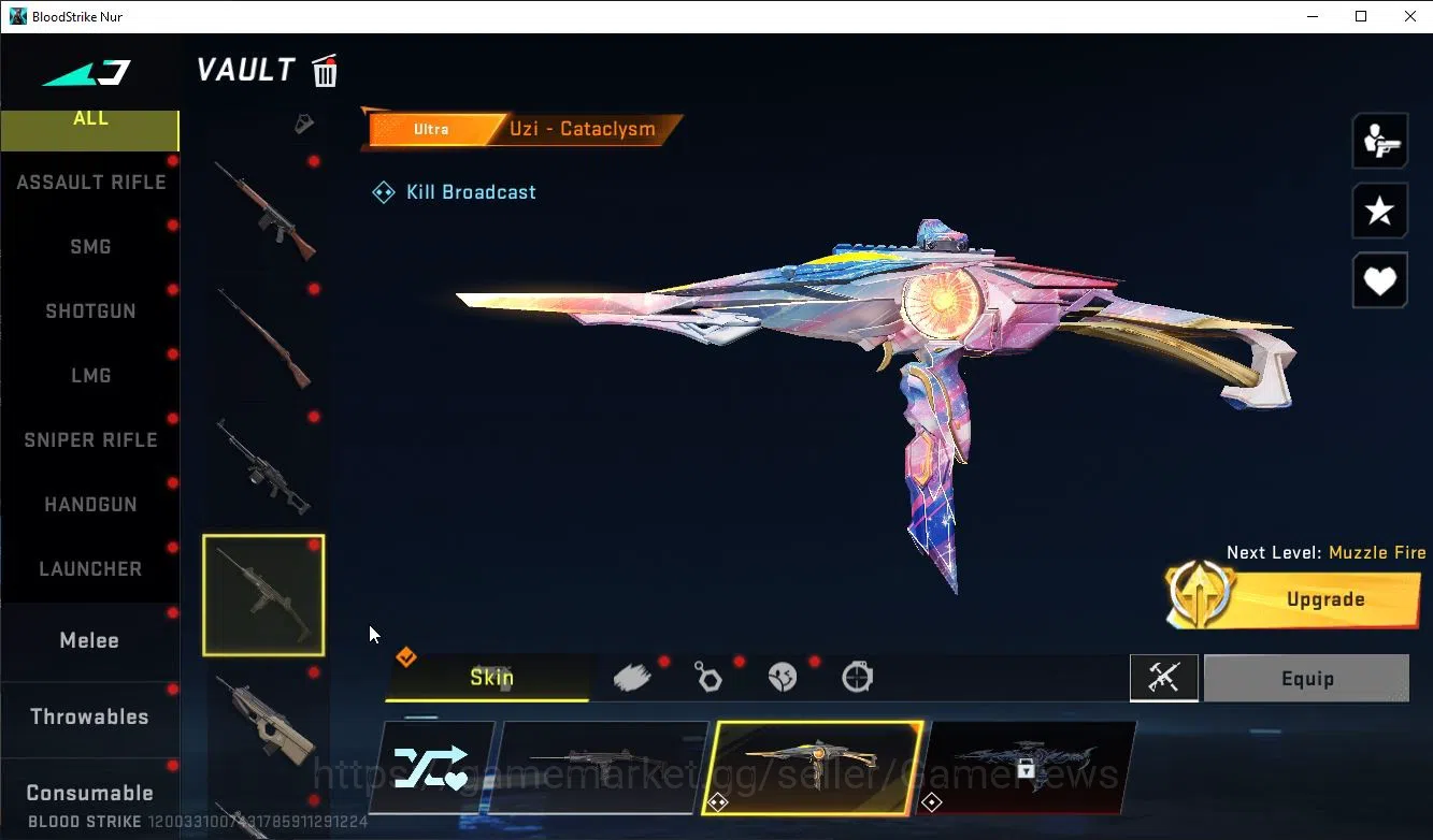Blood Strike Accounts Asia|Collab EVA(Katya-Eva02,MCX-Eva00,Scar-Eva08)| image 18