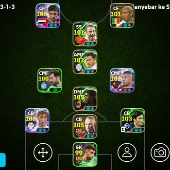 eFootball Accounts Legends & Iconic Players Mobile|PW 3143|Clarence Seedorf Epic,Ronald Koeman Epic,Javier Zanetti Epic,Dean