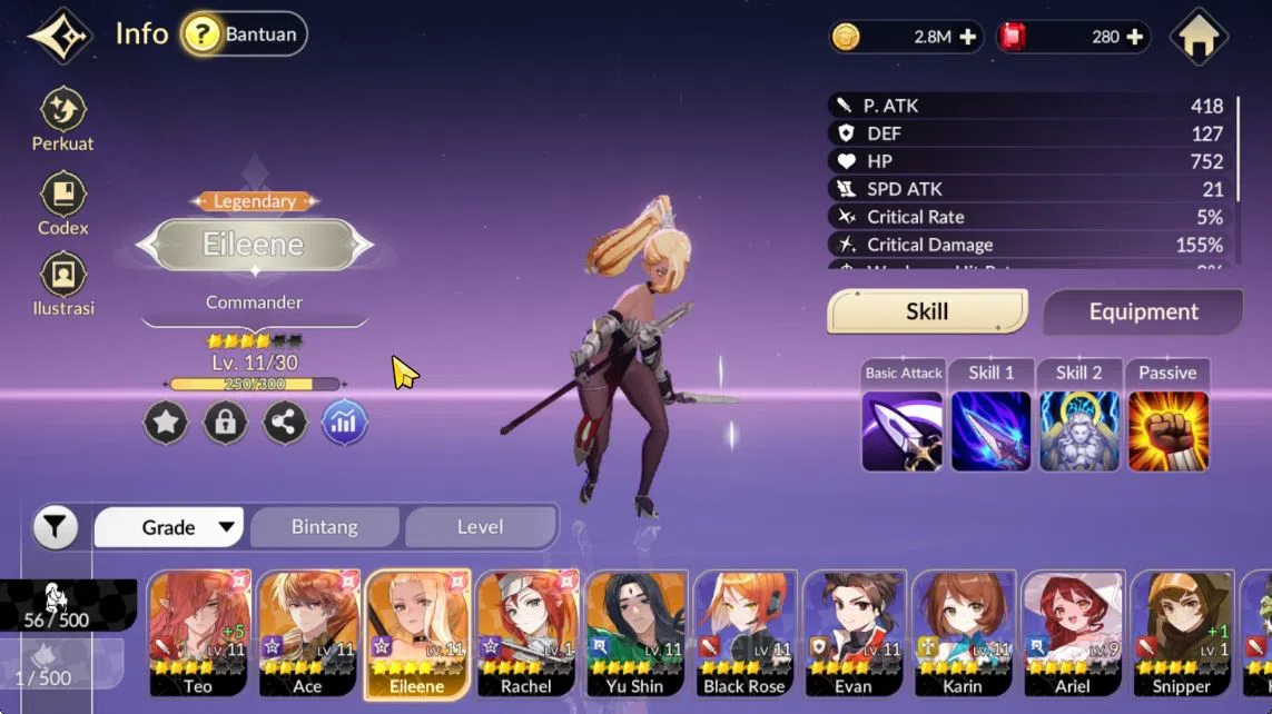 Seven Knights Re:Birth Accounts [Re:BIRTH] Global |5 Legendary|4 Special (Teo, Eil image 2