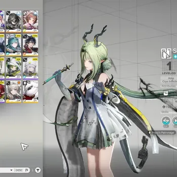 Arknights: Endfield Accounts ASIA|Level 2|3 SSR 2 Limited|(Si & Liino) + 1 Standard Ardelia+Sign|1 SSR Selector|7,2K Ars|Log