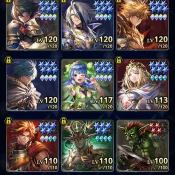 Last Cloudia Accounts Endgame GLOBAL|Rank 31|21k Crys|BraveFrontier [Tilith,Vargas,Oracle]+[SM Sera,Arkh KoD,SS Lenius,E