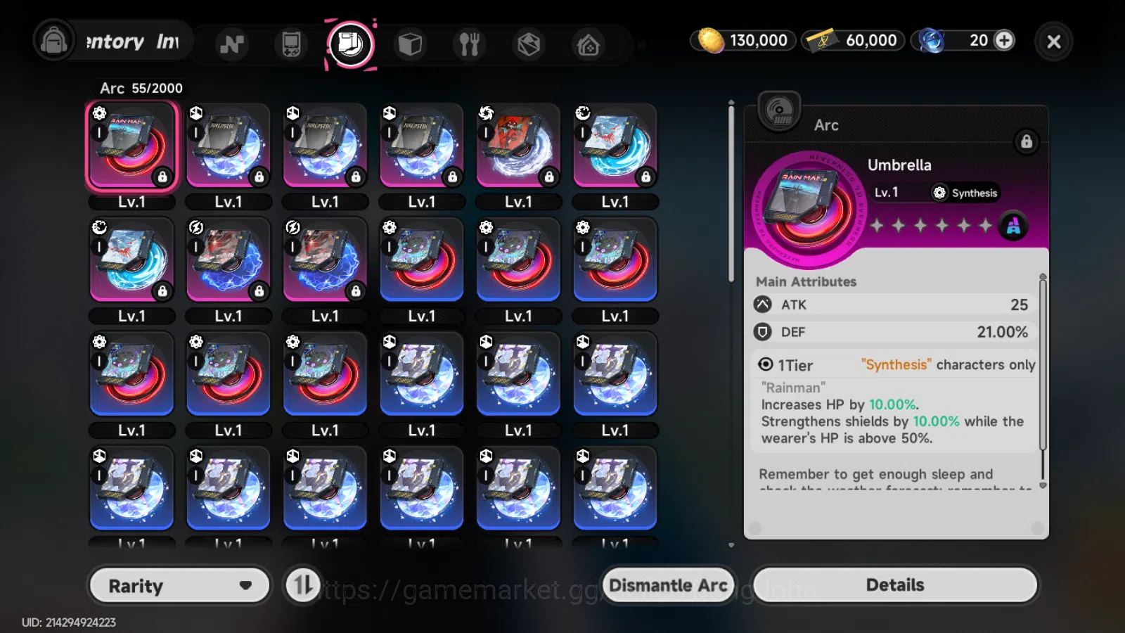 Neverness to Everness Accounts NA|Starter Lv3|1S Char NANALY SKIN+ 5A|MC Female|L image 4