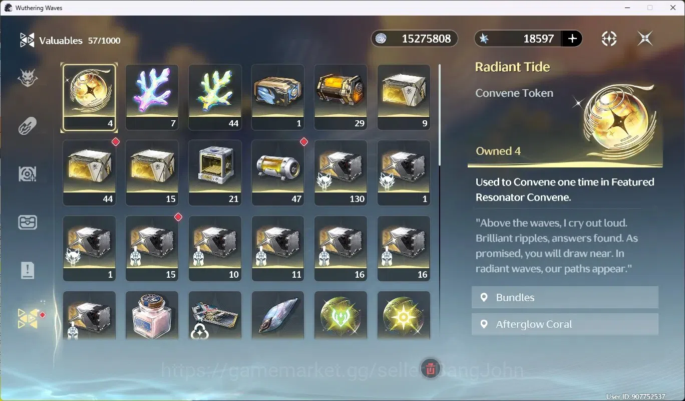 Wuthering Waves Accounts SEA|UL49 |Rank5|3 Char Limited [(Lucy R1,Cartethyi image 17