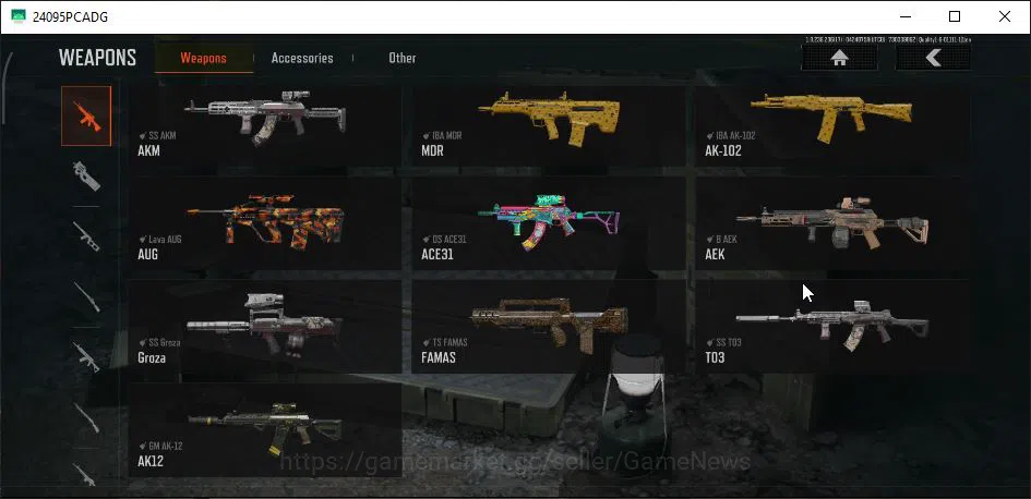 Arena Breakout Accounts MOBILE Lv30|SV 27M|CV 23M| AEK B| AKM SS, Groza SS image 7
