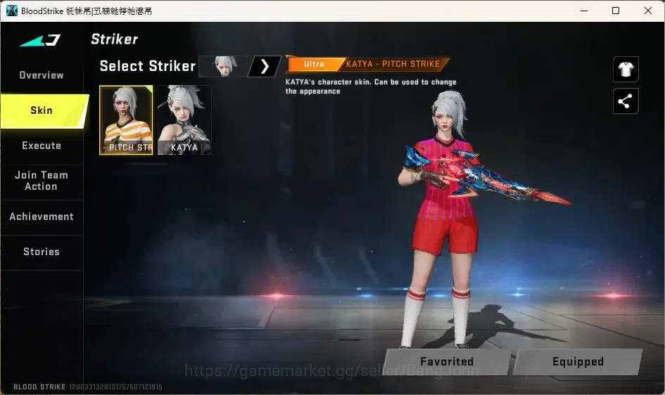 Blood Strike Accounts Collab Skin ASIA | 2 Eternal Guns | Collab Guns: 2 TR,2 7DS | 3 Ultra Guns | 8 Ultra Striker | 3 14