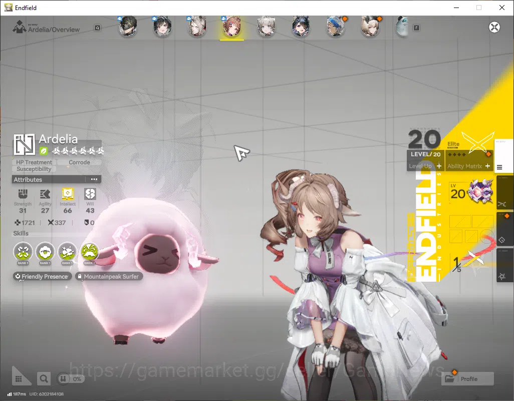 Arknights: Endfield Accounts NA/EU|Starter|Lv 8|3 SSR(1Limited)+7(*6WP)|[Tang t image 4