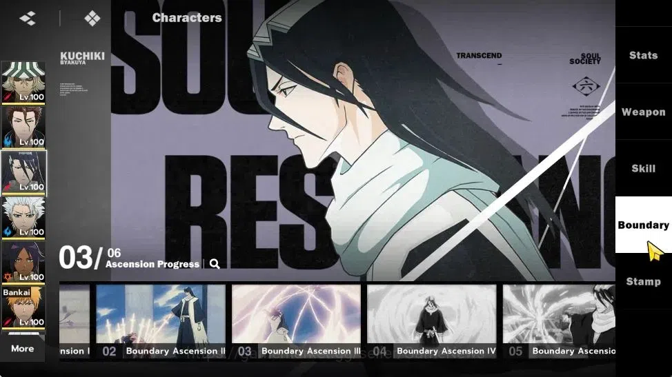 BLEACH: Soul Resonance Accounts NuverseSEA|LV78|15 SSR[AizenB5,ByakuB3,ToshiroB1,I image 13
