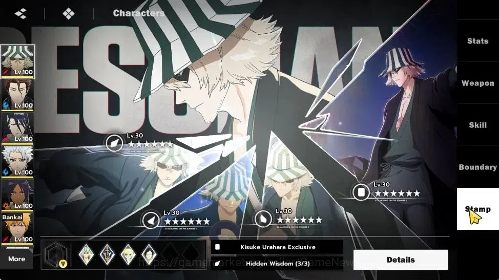 BLEACH: Soul Resonance Accounts NuverseSEA|LV78|15 SSR[AizenB5,ByakuB3,ToshiroB1,I image 6