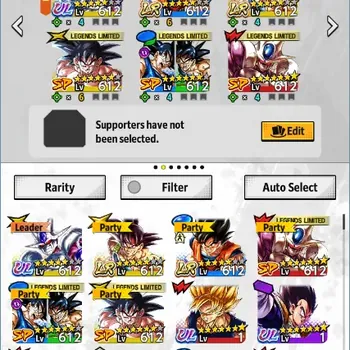 Dragon Ball Legends Accounts High-End Android | Lvl 151|5,6M Total Power|122 CC|2 LR|4 UL|LR Goku,Bardock|UL Final Form