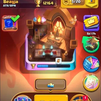 Clash Royale Accounts High-End Trophy 12164|CL 1700|KTL 16|122 Cards|7 Champ|8 Hero|14 Evo|5 Max|Arena 29|6212 Gems|Proteck