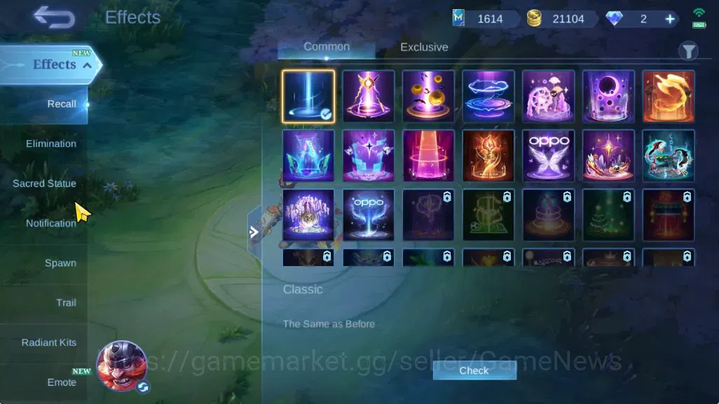 Mobile Legends: Bang Bang Accounts Hero 57|Skin 98|Highest Glory62|Sanrio Chang'e&Flo image 14