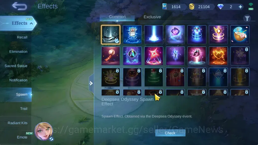 Mobile Legends: Bang Bang Accounts Hero 57|Skin 98|Highest Glory62|Sanrio Chang'e&Flo image 18