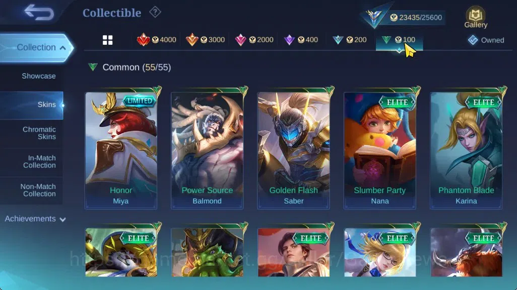 Mobile Legends: Bang Bang Accounts Hero 57|Skin 98|Highest Glory62|Sanrio Chang'e&Flo image 9