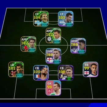 eFootball Accounts Legends & Iconic Players Mobile|PW 3137|EpicForlán ,Rui costa|Showtime messi|2026|Check SS EFB852Z