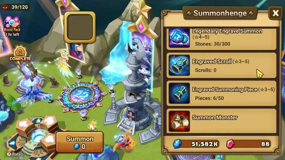 Summoners War: Sky Arena Accounts Starter GLOBAL Lv 36|Starter|1 LD [Yeonhong]|11 Total 17
