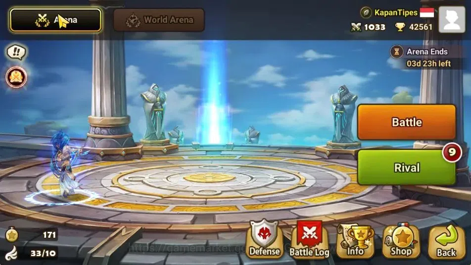Summoners War: Sky Arena Accounts Starter GLOBAL Lv 36|Starter|1 LD [Yeonhong]|11 Total 9