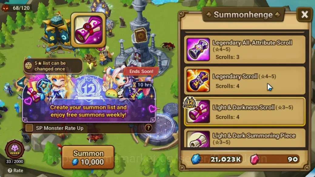 Summoners War: Sky Arena Accounts GLOBAL | NB 5 TESHAR,Starter Gacha 115 12Y+160 11Y image 2
