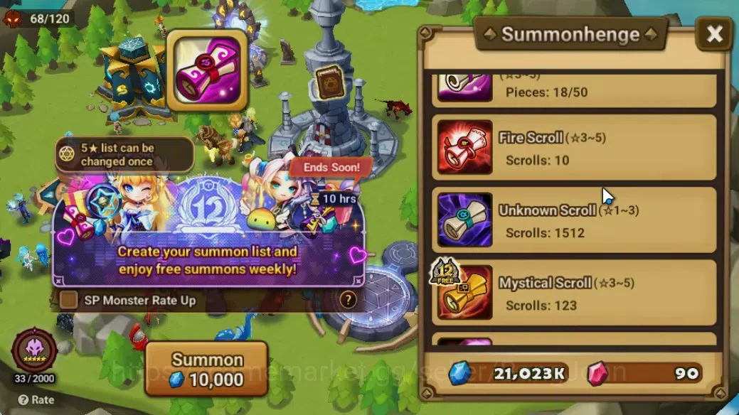 Summoners War: Sky Arena Accounts GLOBAL | NB 5 TESHAR,Starter Gacha 115 12Y+160 11Y image 3