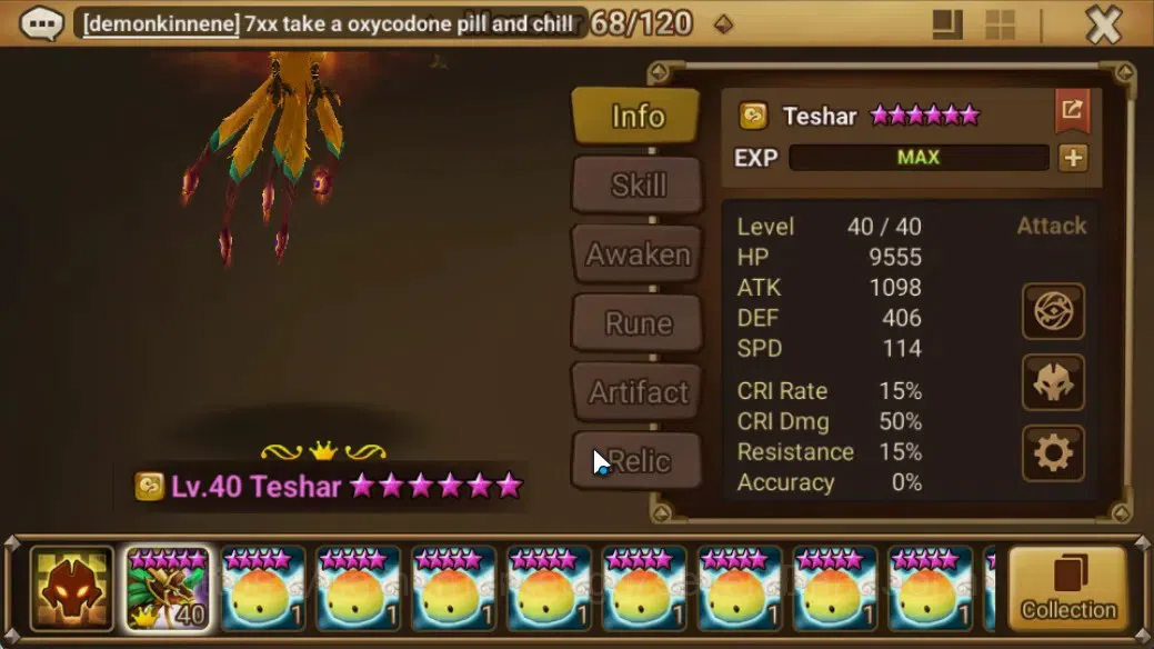 Summoners War: Sky Arena Accounts GLOBAL | NB 5 TESHAR,Starter Gacha 115 12Y+160 11Y image 4