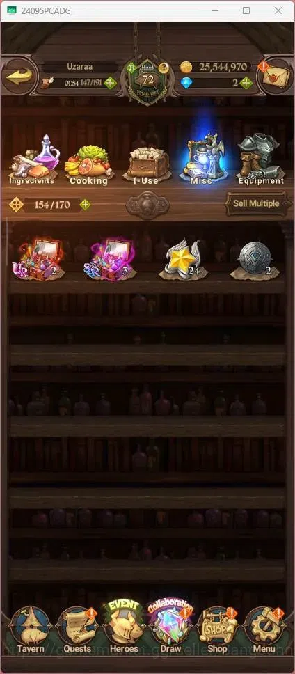 The Seven Deadly Sins: Grand Cross Accounts ASIA |3.59M CC|122 LS|LR Mesis 3/6|UR Menor 2/6,Me image 14