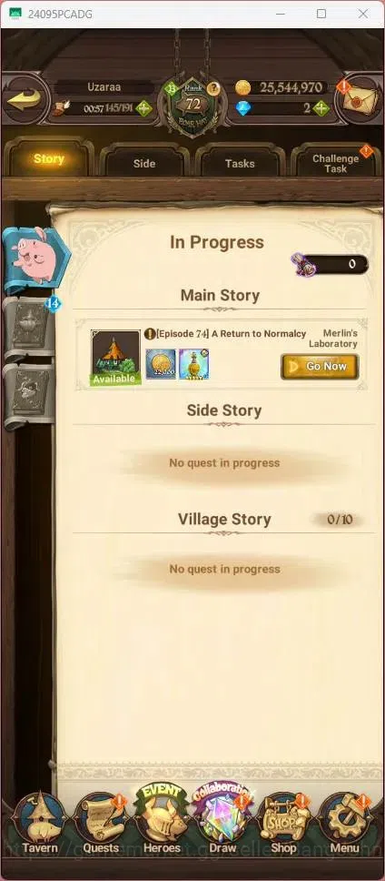 The Seven Deadly Sins: Grand Cross Accounts ASIA |3.59M CC|122 LS|LR Mesis 3/6|UR Menor 2/6,Me image 2