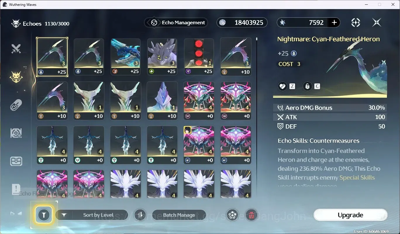 Wuthering Waves Accounts EU|UL 49|2 Char Limited [Lucy RC6+Sign,Lucilla] &  image 12