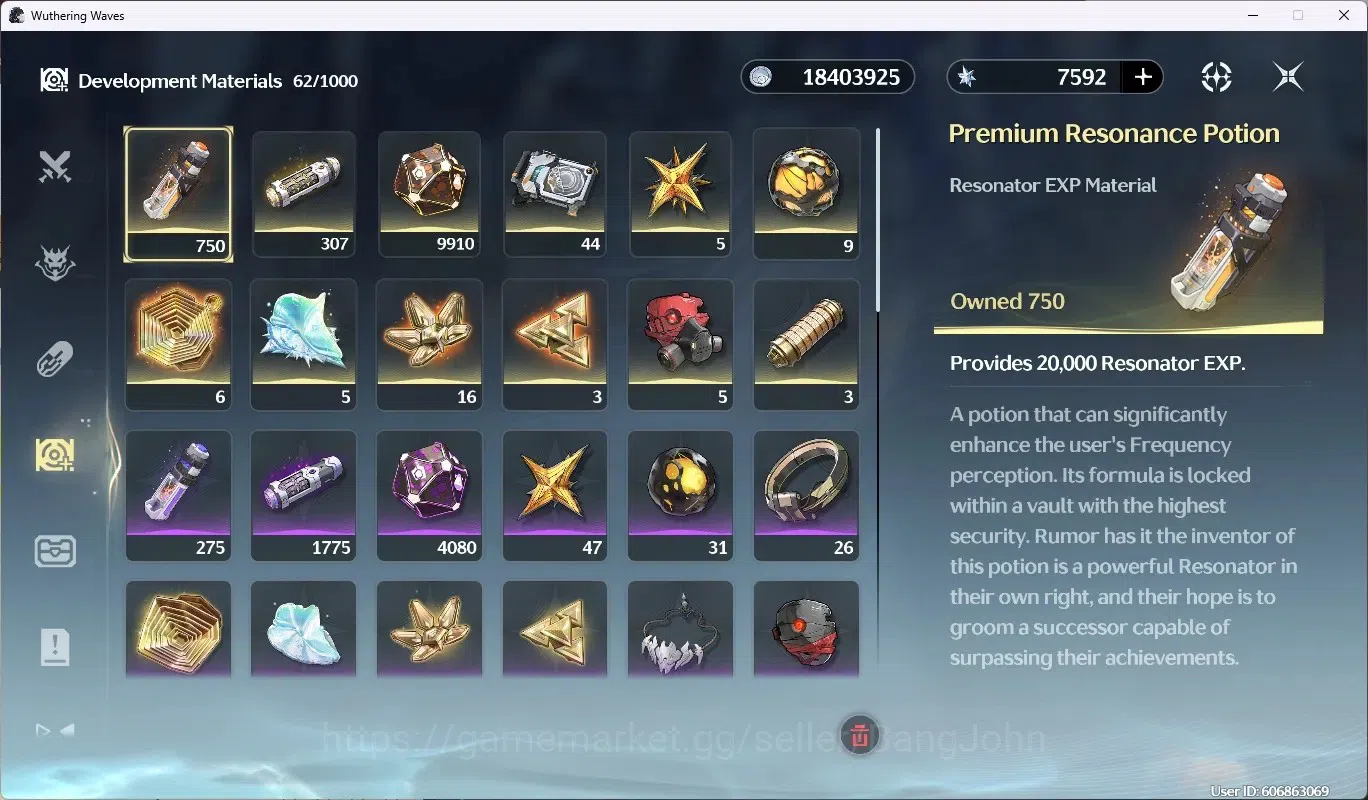 Wuthering Waves Accounts EU|UL 49|2 Char Limited [Lucy RC6+Sign,Lucilla] &  image 14