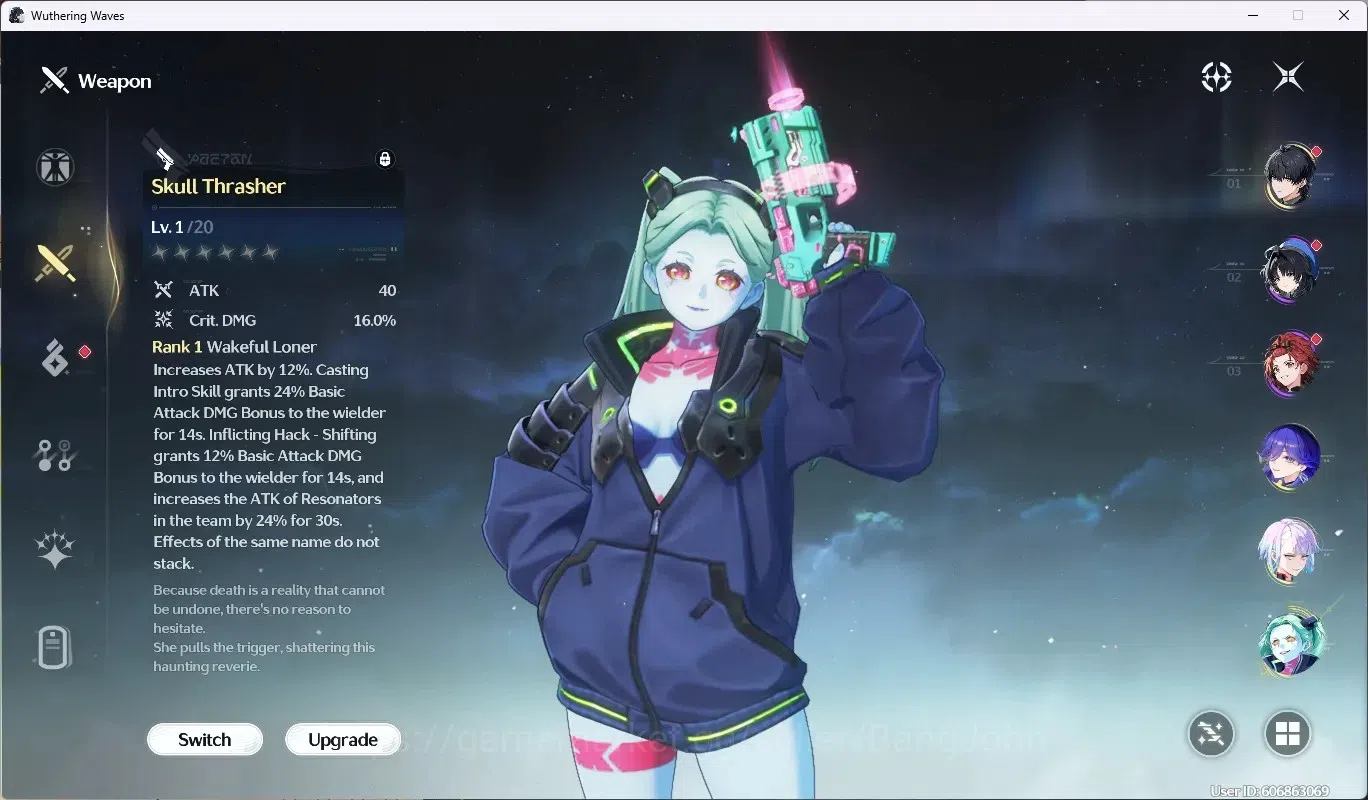 Wuthering Waves Accounts EU|UL 49|2 Char Limited [Lucy RC6+Sign,Lucilla] &  image 6