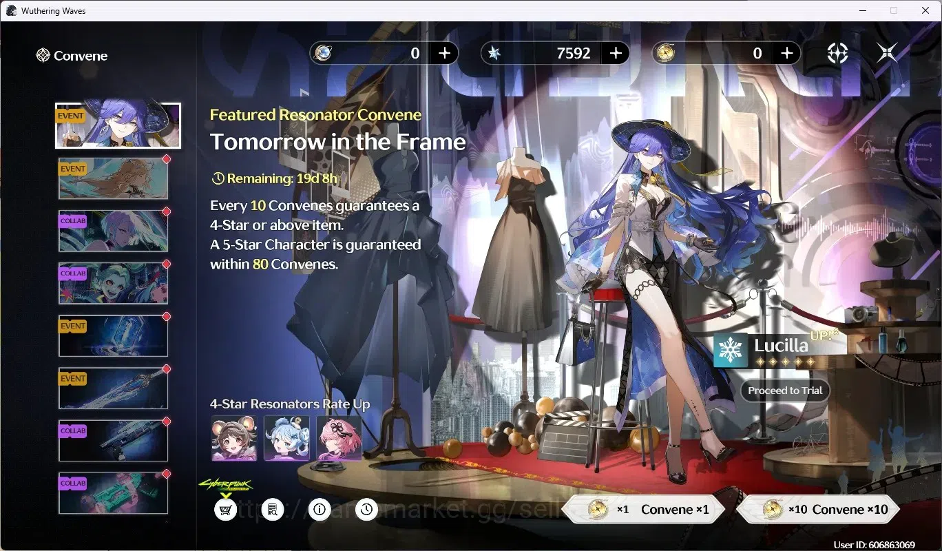Wuthering Waves Accounts EU|UL 49|2 Char Limited [Lucy RC6+Sign,Lucilla] &  image 7