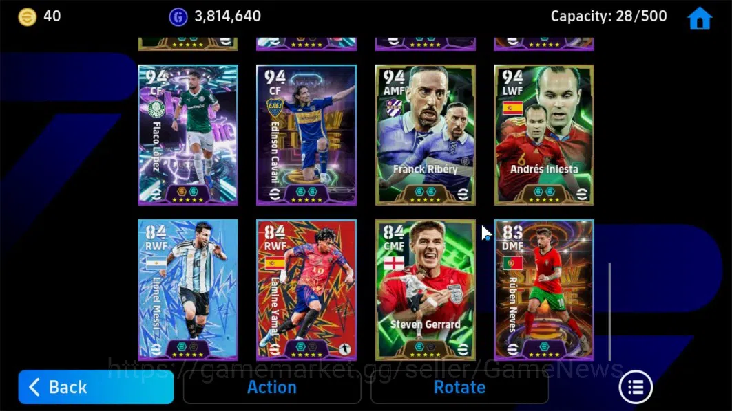eFootball Accounts Android|PELE,Johan Cruyff,Frank Rijkard,Serginho,M image 10