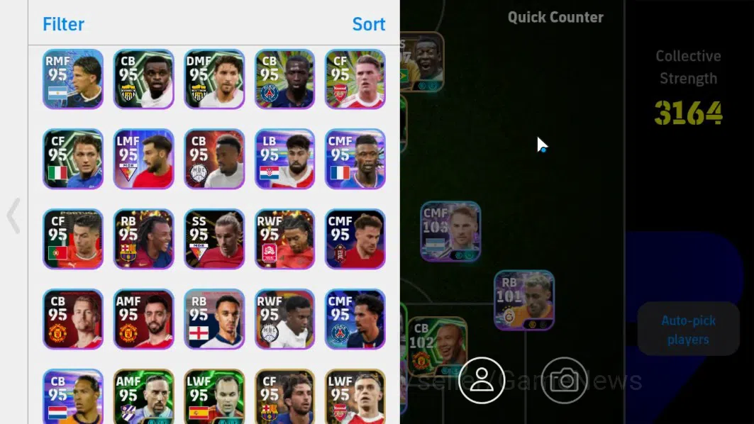 eFootball Accounts Android|PELE,Johan Cruyff,Frank Rijkard,Serginho,M image 3