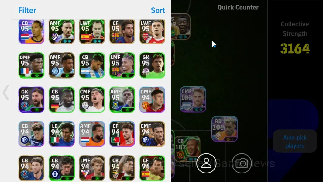 eFootball Accounts Android|PELE,Johan Cruyff,Frank Rijkard,Serginho,M image 4