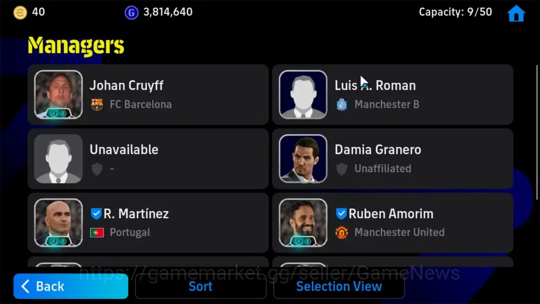 eFootball Accounts Android|PELE,Johan Cruyff,Frank Rijkard,Serginho,M image 5